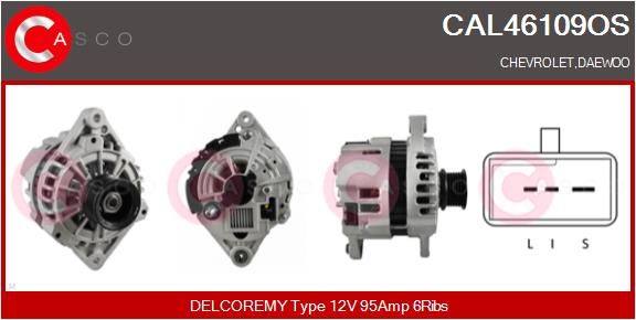 CAL46109OS CASCO Генератор