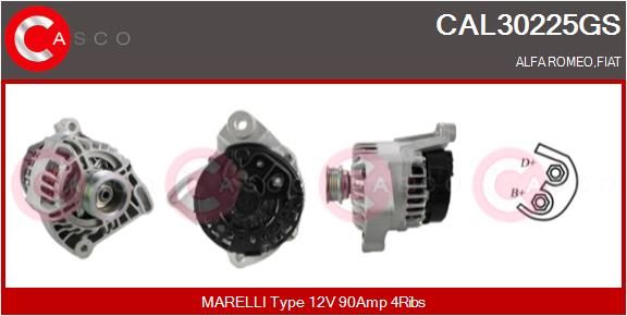 CAL30225GS CASCO Генератор