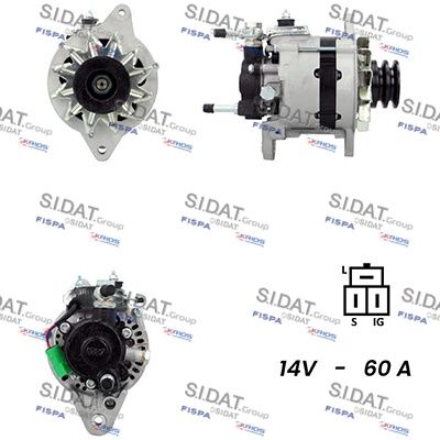 A12DE0493A2 SIDAT Генератор