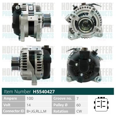 H5540427 HOFFER Генератор