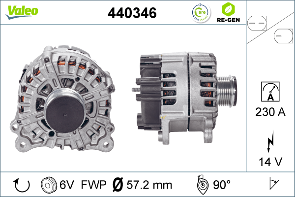 440346 VALEO Генератор