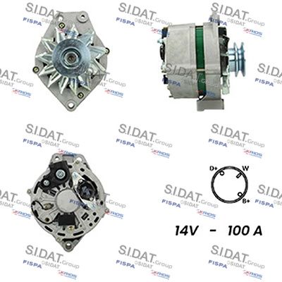 A12BH0396A2 SIDAT Генератор