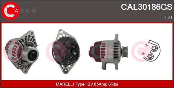 CAL30186GS CASCO Генератор