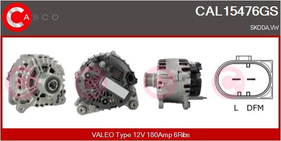 CAL15476GS CASCO Генератор