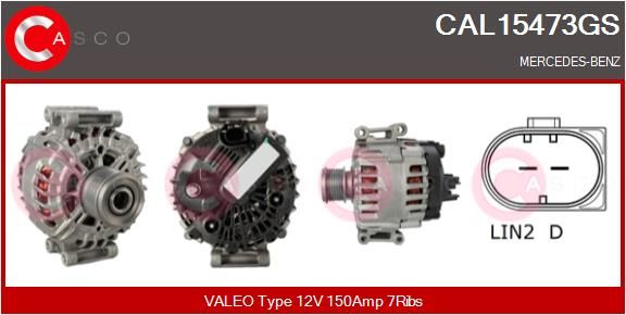 CAL15473GS CASCO Генератор