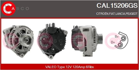 CAL15206GS CASCO Генератор