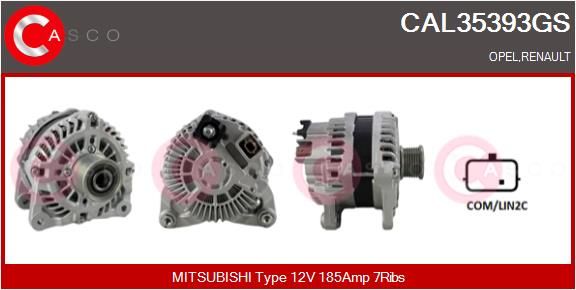 CAL35393GS CASCO Генератор