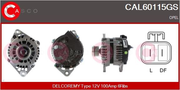 CAL60115GS CASCO Генератор