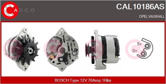 CAL10186AS CASCO Генератор