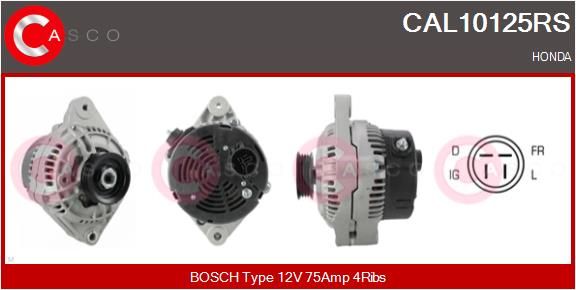 CAL10125RS CASCO Генератор