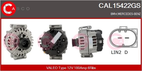 CAL15422GS CASCO Генератор