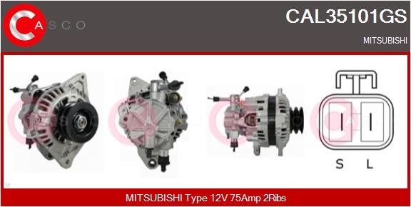 CAL35101GS CASCO Генератор
