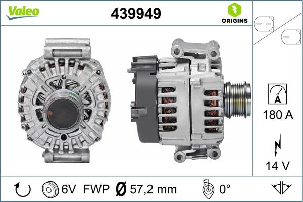 439949 VALEO Генератор
