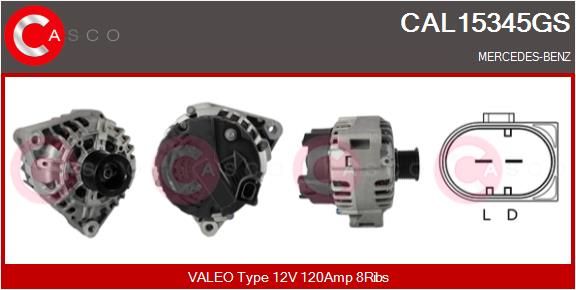 CAL15345GS CASCO Генератор