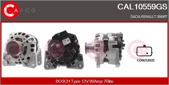 CAL10559GS CASCO Генератор