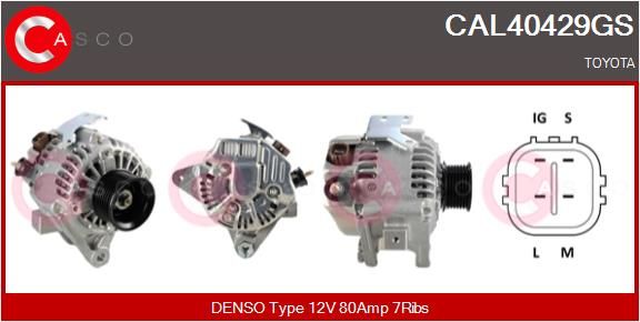CAL40429GS CASCO Генератор