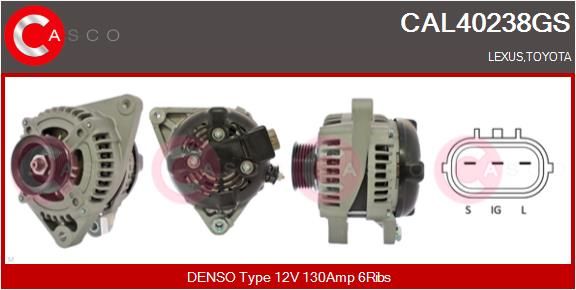 CAL40238GS CASCO Генератор
