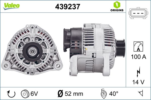 439237 VALEO Генератор
