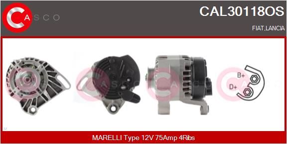 CAL30118OS CASCO Генератор