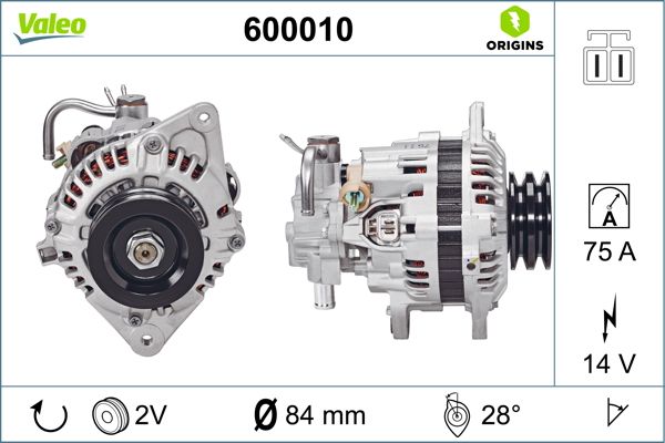 600010 VALEO Генератор