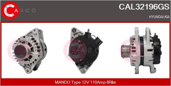 CAL32196GS CASCO Генератор