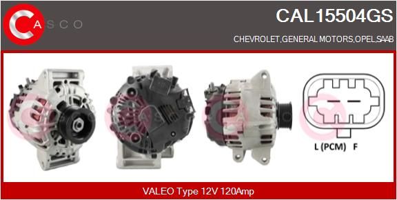 CAL15504GS CASCO Генератор