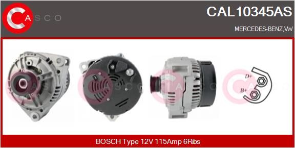 CAL10345AS CASCO Генератор