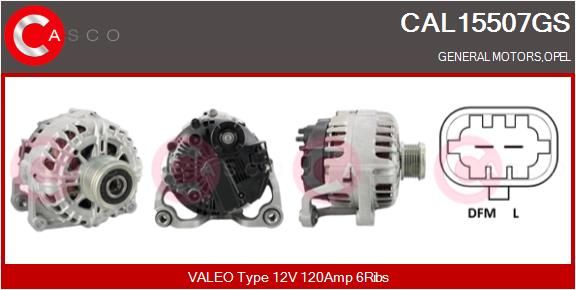 CAL15507GS CASCO Генератор