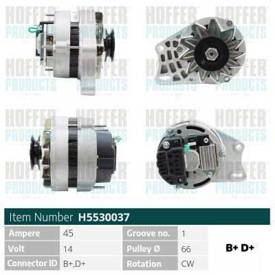 H5530037 HOFFER Генератор