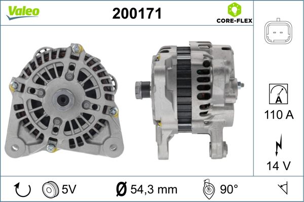 200171 VALEO Генератор