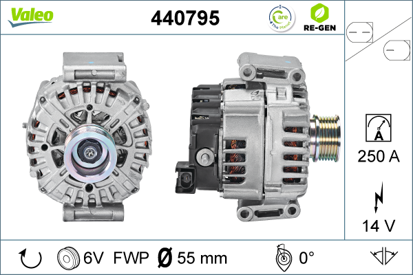 440795 VALEO Генератор