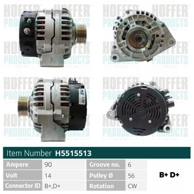 H5515513 HOFFER Генератор