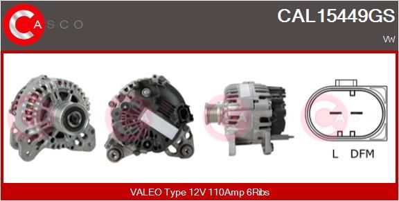 CAL15449GS CASCO Генератор