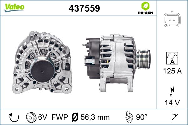 437559 VALEO Генератор