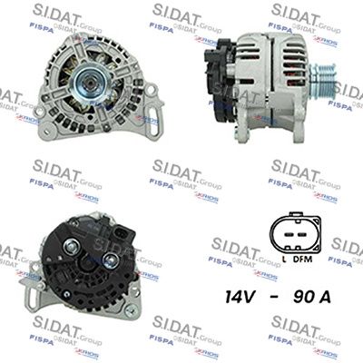 A12BH0401A2 SIDAT Генератор