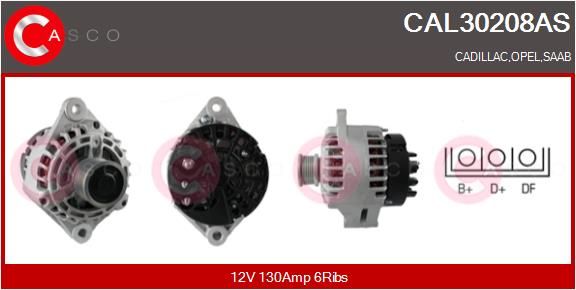 CAL30208AS CASCO Генератор