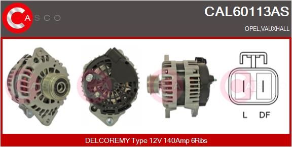 CAL60113AS CASCO Генератор