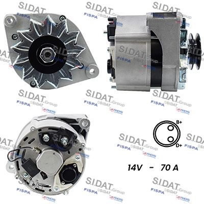 A12BH0629A2 SIDAT Генератор