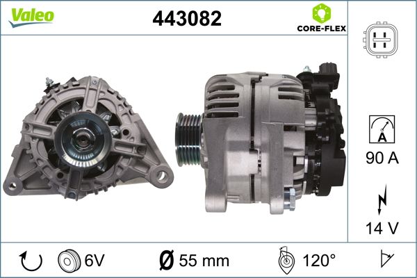 443082 VALEO Генератор