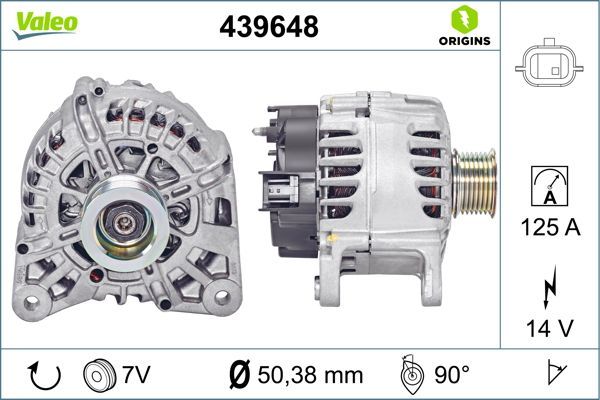 439648 VALEO Генератор