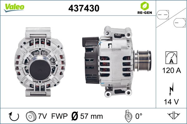437430 VALEO Генератор