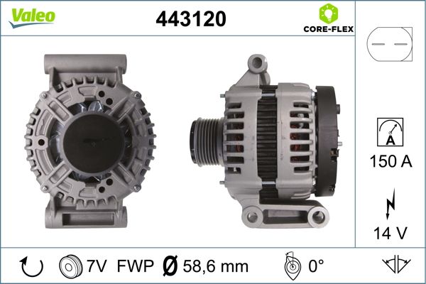 443120 VALEO Генератор