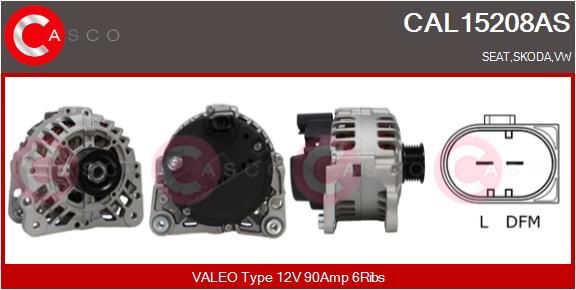 CAL15208AS CASCO Генератор