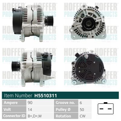 H5510311 HOFFER Генератор