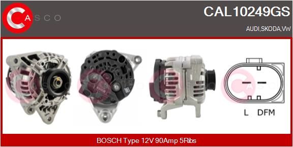 CAL10249GS CASCO Генератор