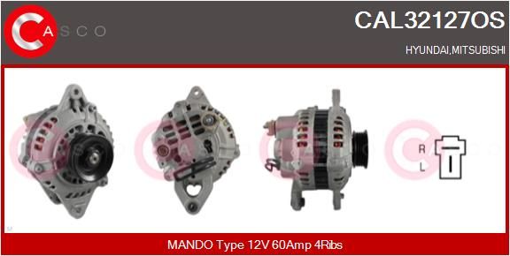 CAL32127OS CASCO Генератор