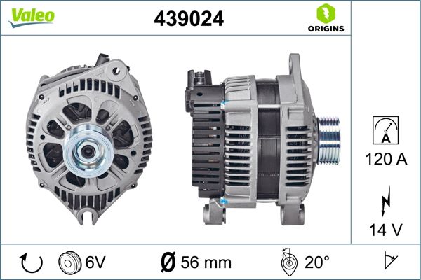 439024 VALEO Генератор
