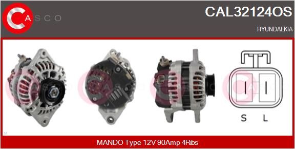 CAL32124OS CASCO Генератор