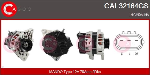 CAL32164GS CASCO Генератор