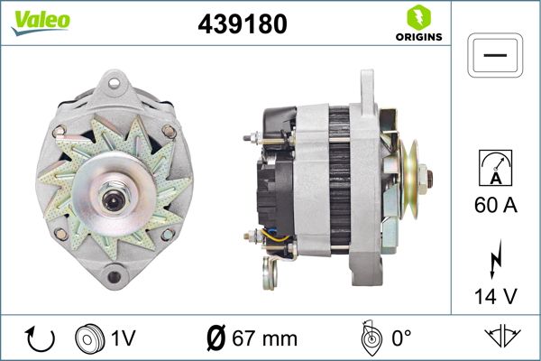 439180 VALEO Генератор